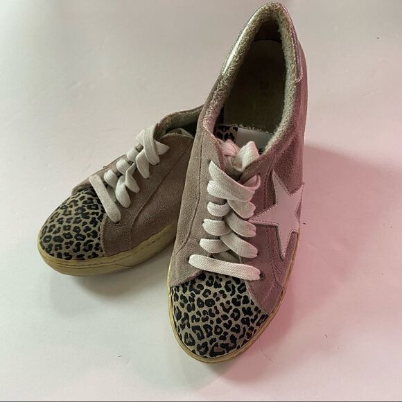 Meline Italy Star Leopard Sneakers - Picture 6 of 7